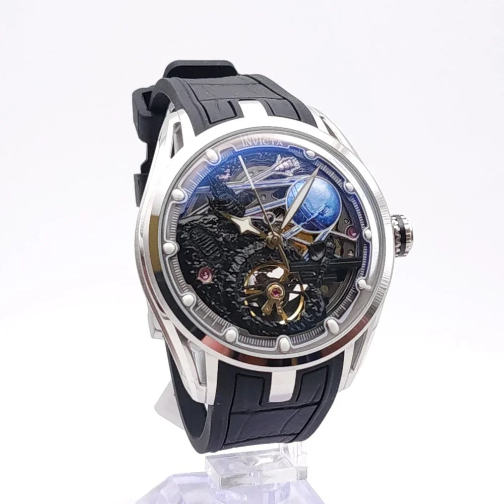 Invicta Celestial Naosia 69527 Mens Automatic Skeleton Watch 45mm New